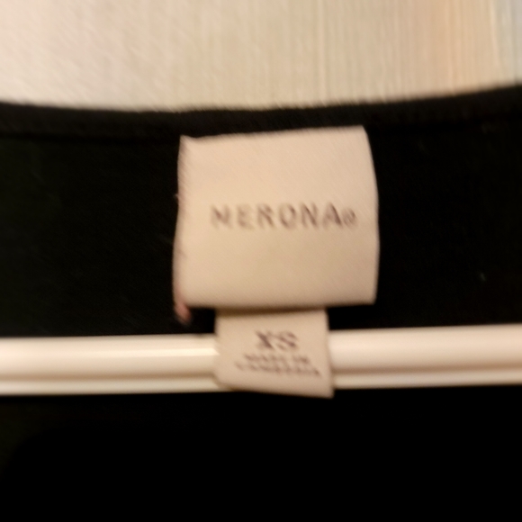 MERONA short sleeve DRESS, Size: S, Color: Black - Picture 2 of 4